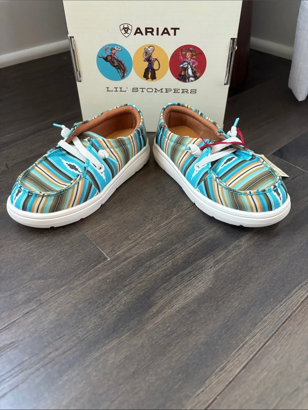 Ariat Lil Stompers Serape Hilo,FLX Foam sole,fabric upper,mesh lined,slip on